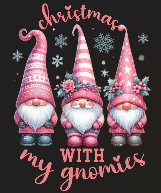 Christmas Ready to Press Heat Transfer DTF Transfer - Direct to Film