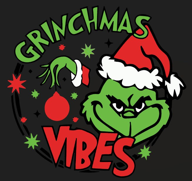 Christmas Ready to Press Heat Transfer DTF Transfer - Direct to Film