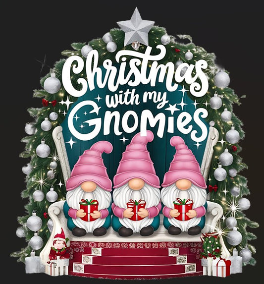 Christmas Ready to Press Heat Transfer DTF Transfer - Direct to Film