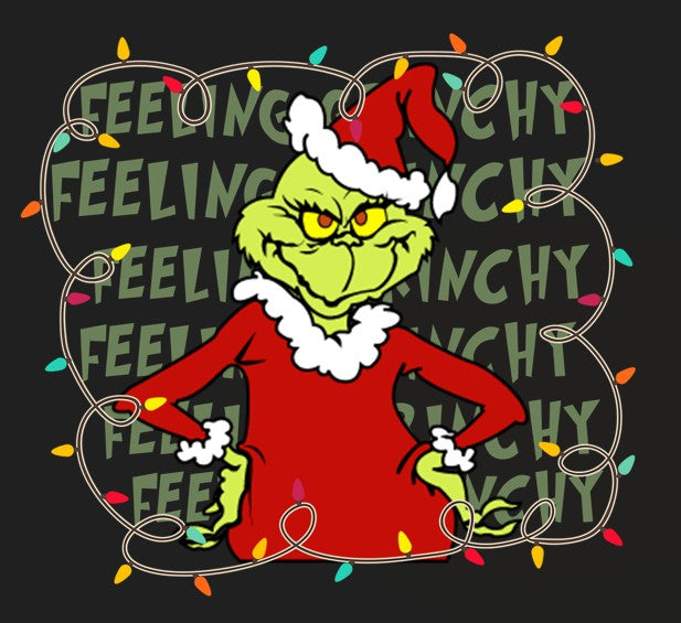 Christmas Ready to Press Heat Transfer DTF Transfer - Direct to Film