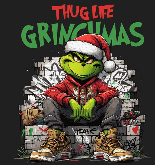 Christmas Ready to Press Heat Transfer DTF Transfer - Direct to Film